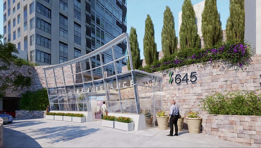 Lobby - Building Entrance
