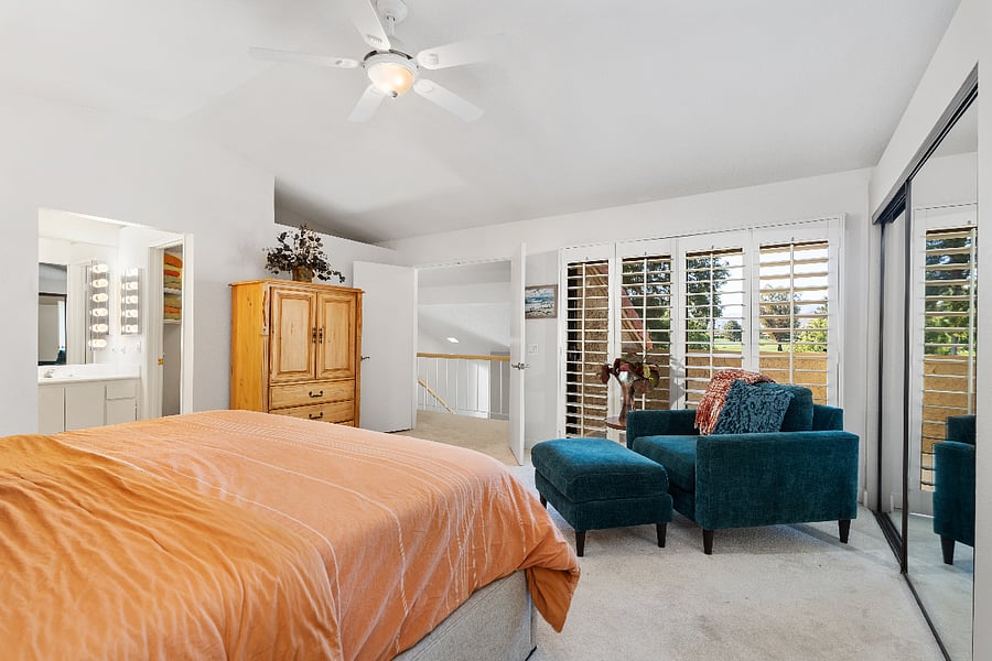 Upstairs master bedroom
