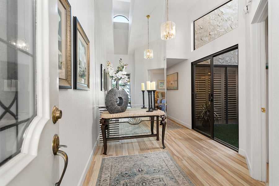 Entry into home