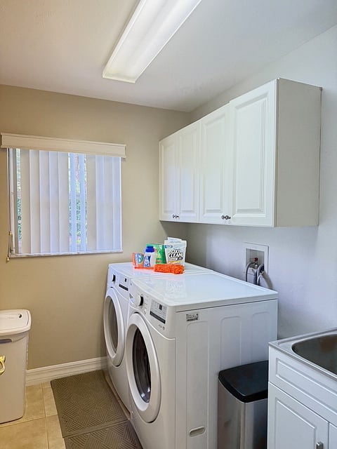 Spacious Laundry Room