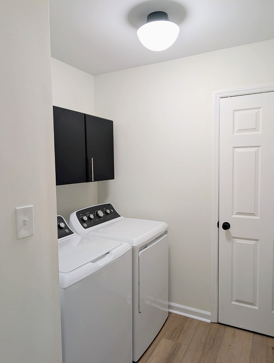 Laundry room on main floor