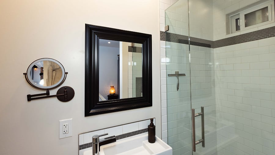 Master bathroom and shower