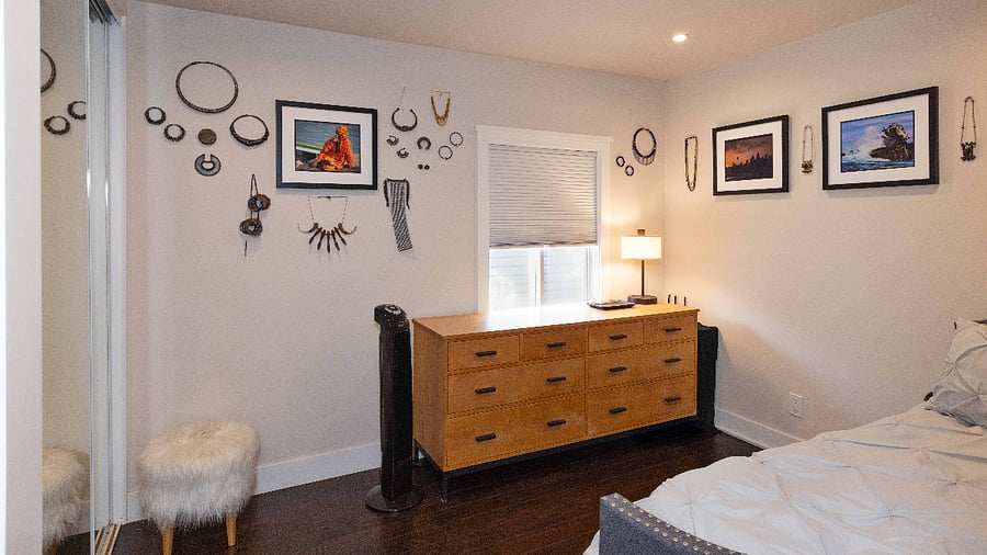Bedroom #2 with trundle bed that pulls out
