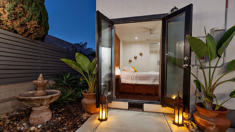 French doors of Master Bedroom
