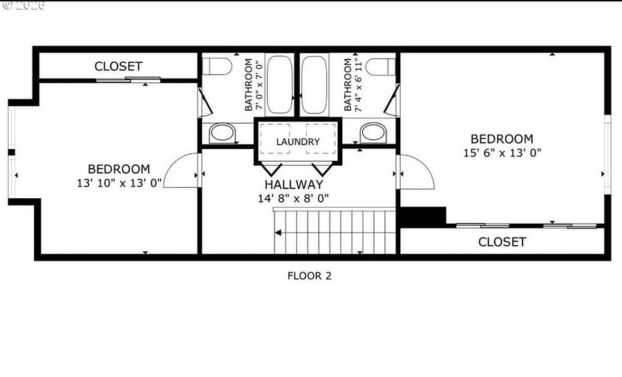 Floor Plan - 2nd Floor