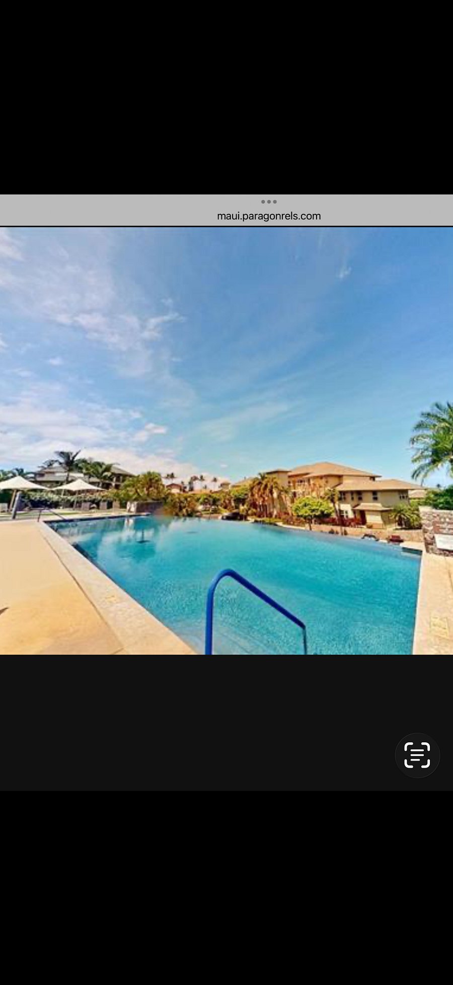 infinity pool in the rec center with nearby waterfall Jacuzzi 