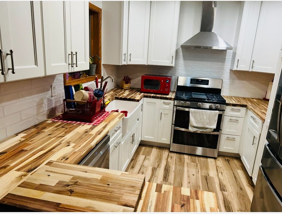 Newly renovated kitchen to share