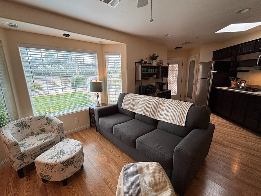 Living Room / Kitchen w/ private entry