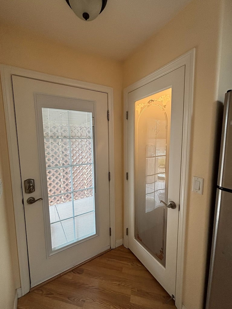 Entryway & Pantry closet