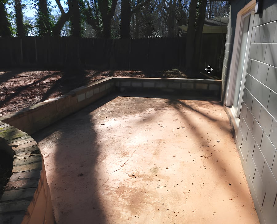Backyard Patio