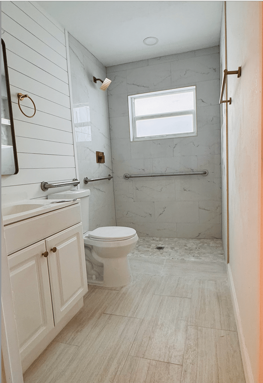 Hallway Bathroom