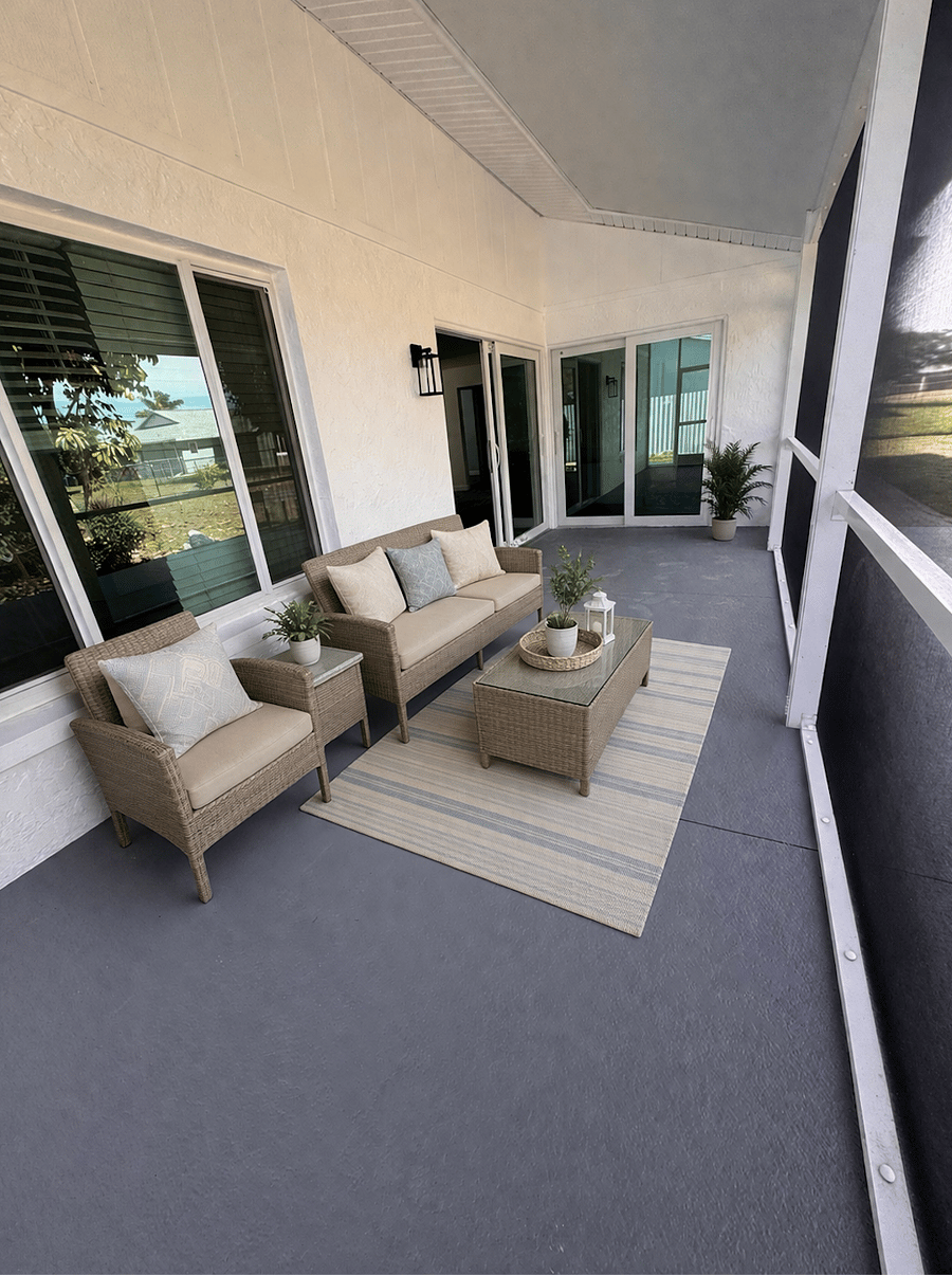 Back Patio Area