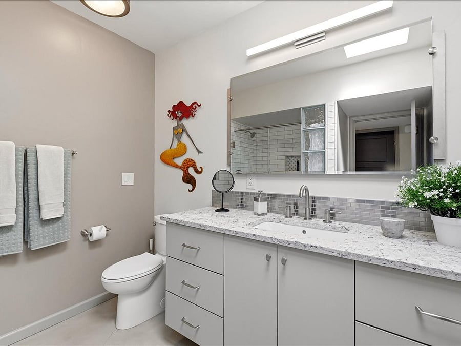 Hall bathroom