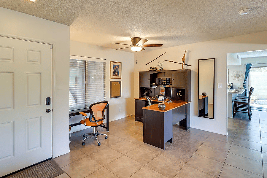 Dedicated office space with high-speed internet.