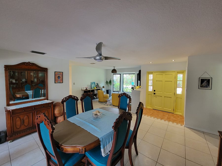 Large dining room