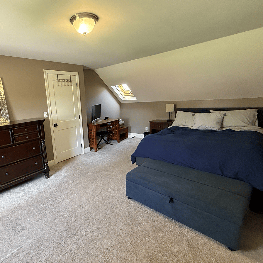 Bedroom 3- 200 sq. ft. $1650 p/mo. skylight with blackout shade (available as soon as 11/1/26)