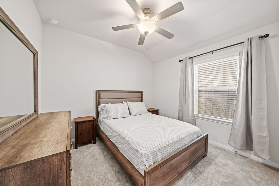Generous Secondary Bedrooms