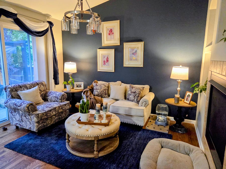 Sitting room off kitchen