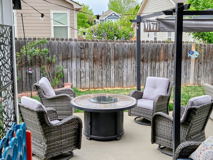 Firepit Sitting Area