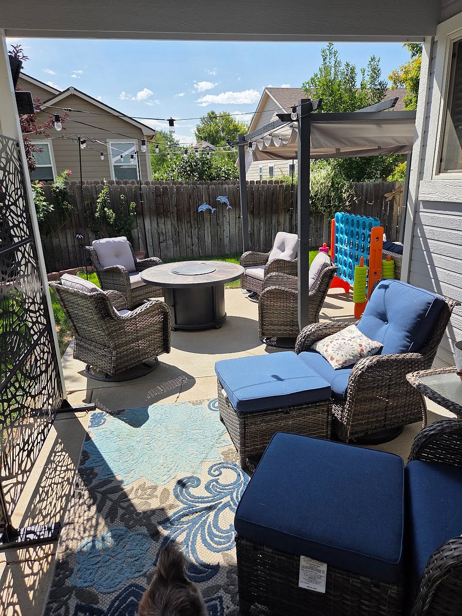 Backyard patio View 2
