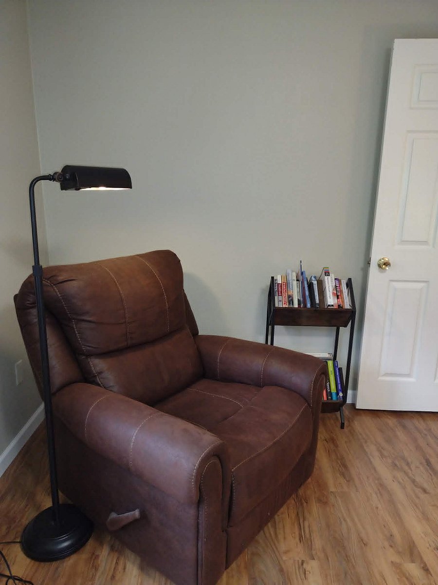 Reading area in Master Bedroom