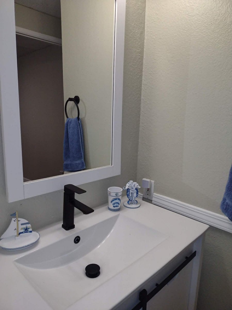 new Farmhouse style vanity & Nautical themed accessories

