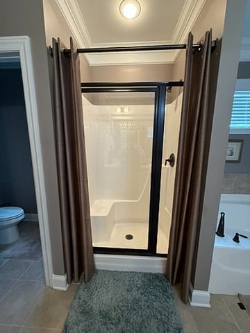 Master bathroom