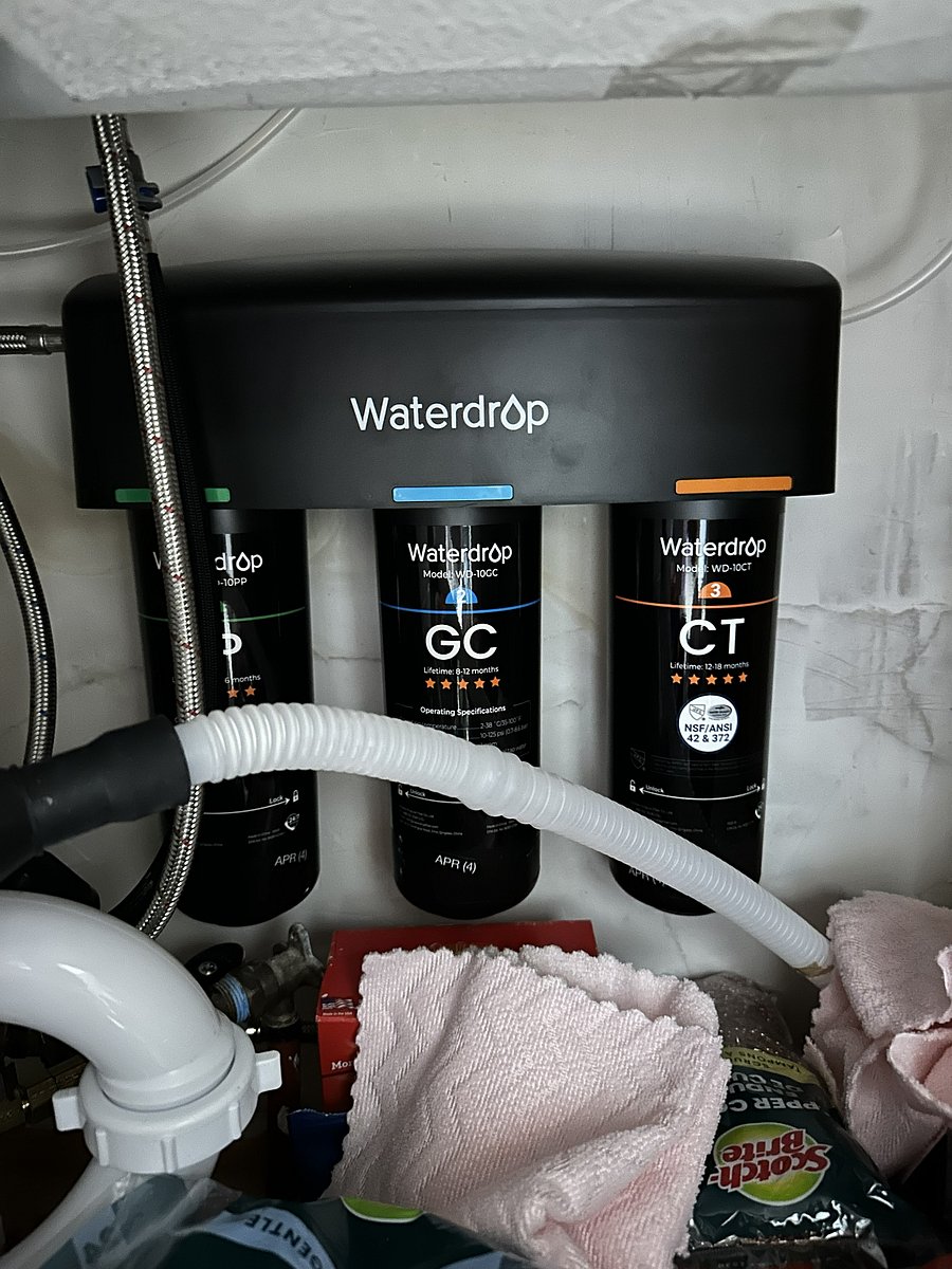 Cold water filter for drinking