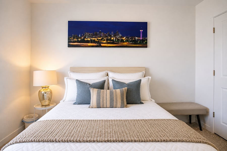 Third bedroom queen bed