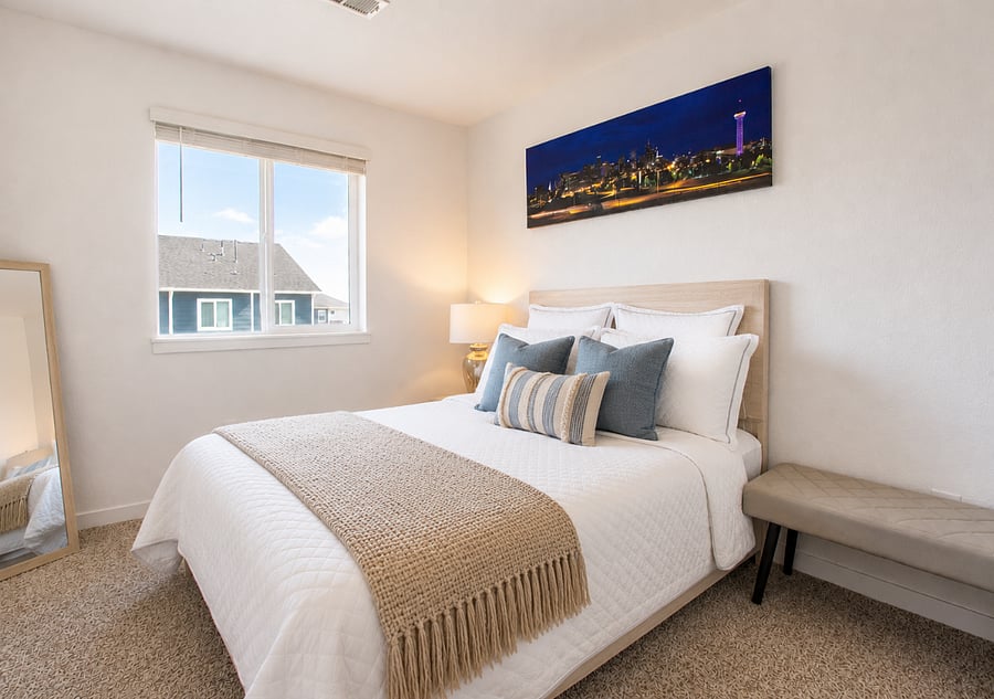 Third bedroom queen bed