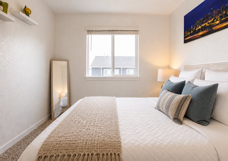 Third bedroom queen bed