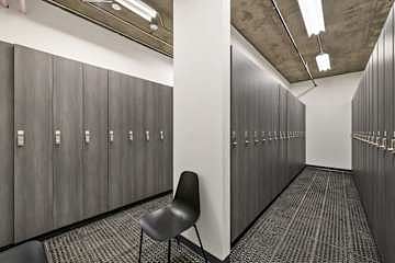 Ski lockers