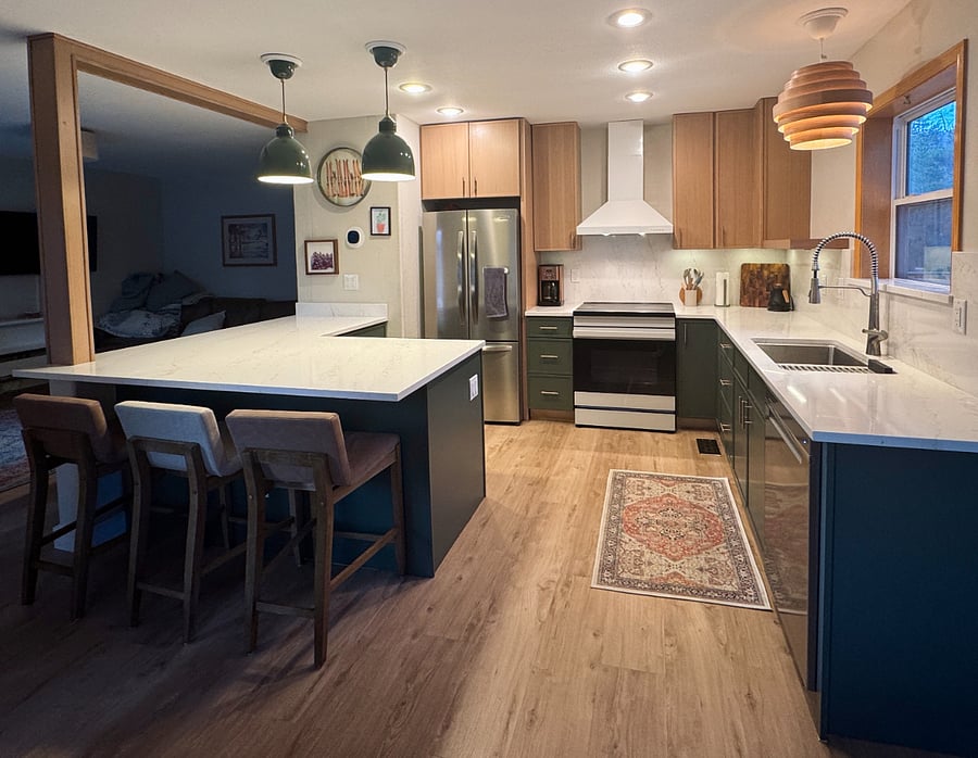 Fully renovated Kitchen.