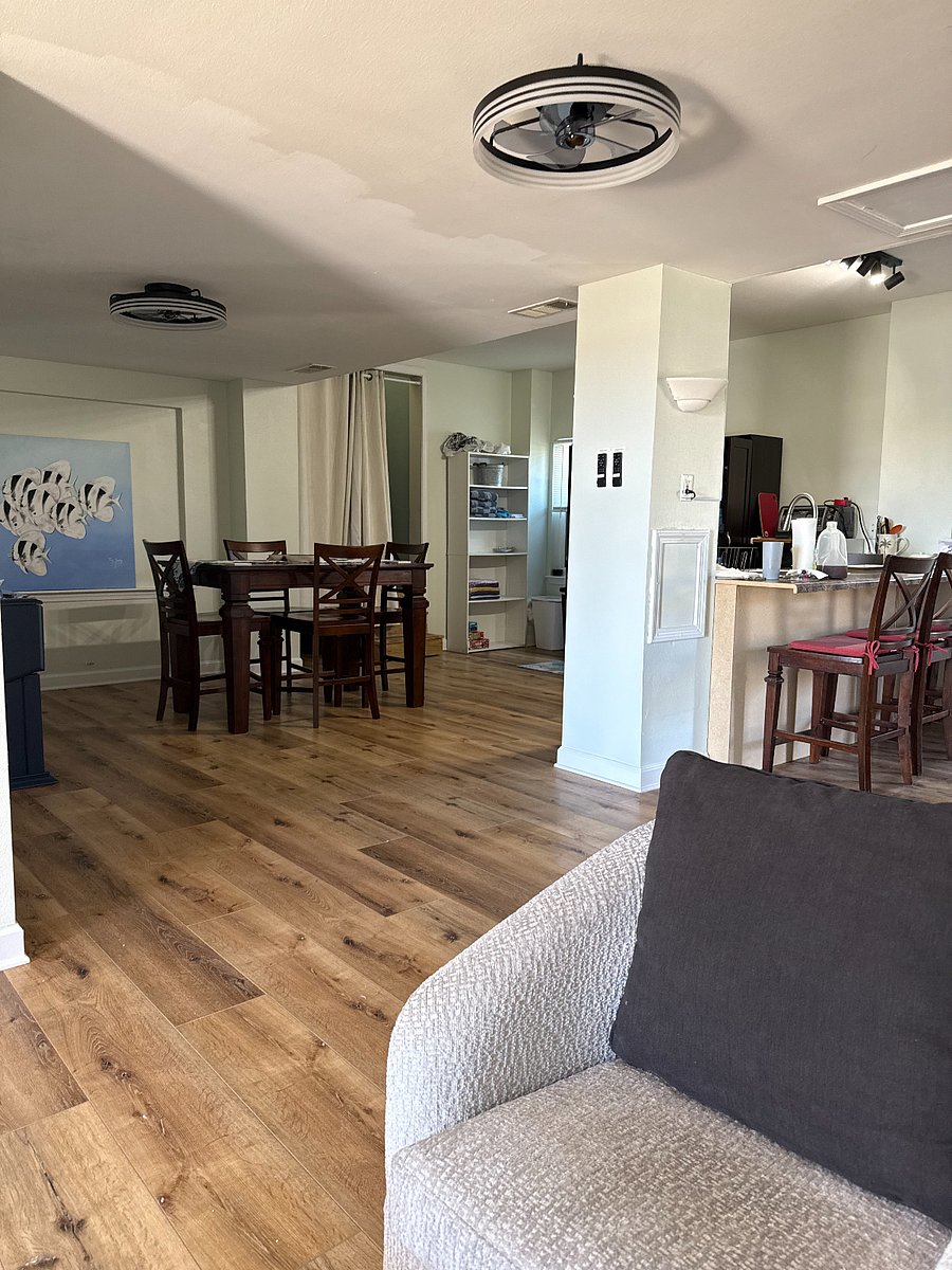 Kitchen and dining view