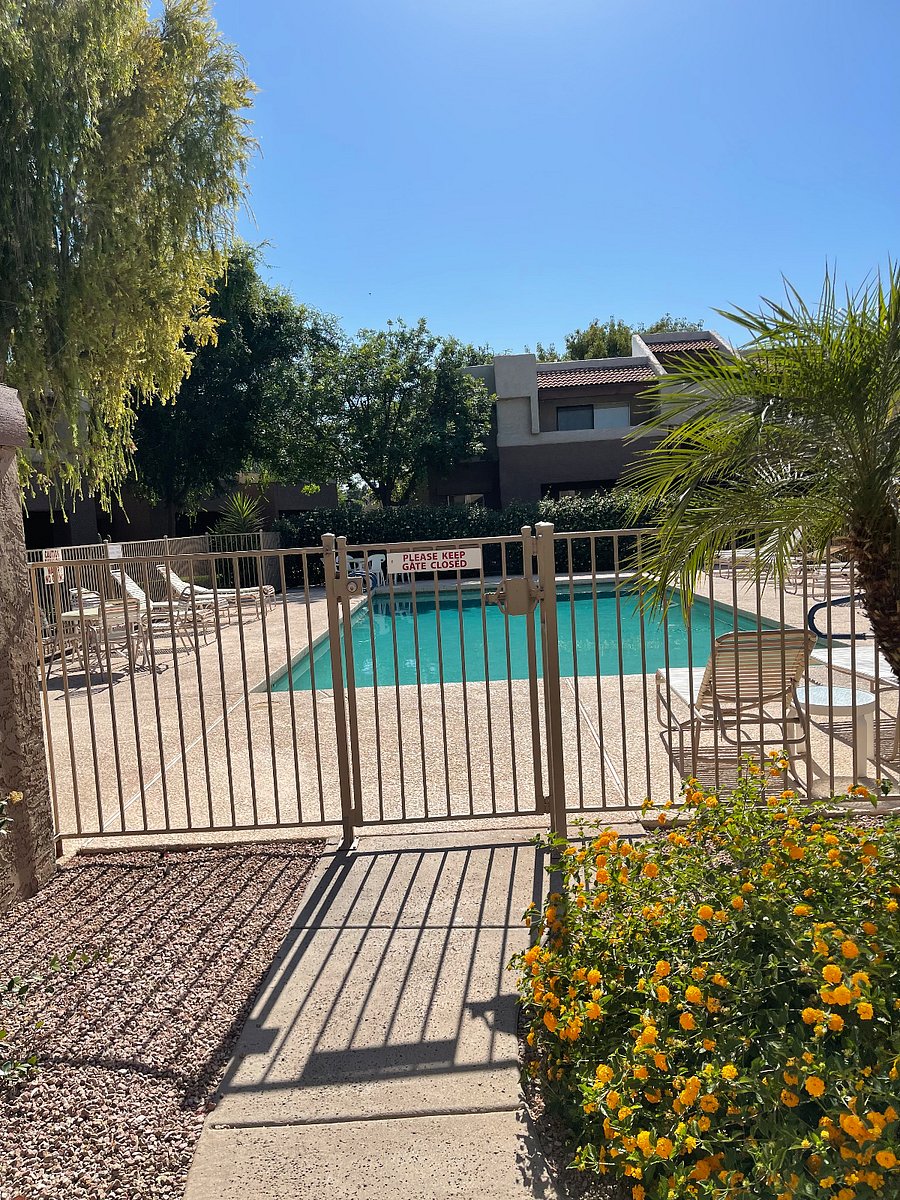 Private community pool near condo 