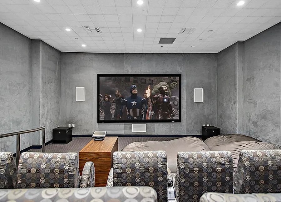 Movie theater for resident