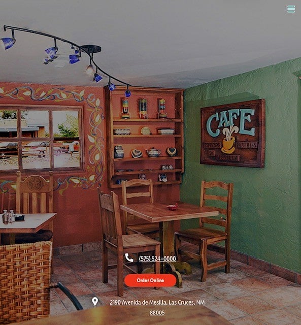 Cafe Mesilla, Great food