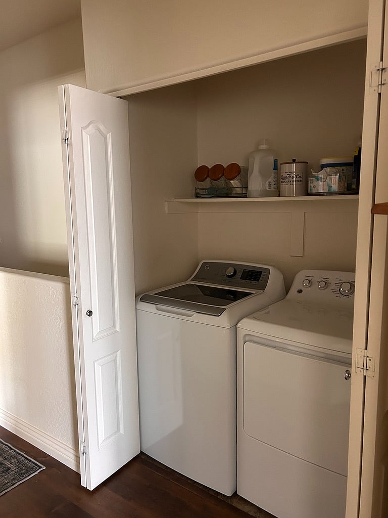 Washer and dryer