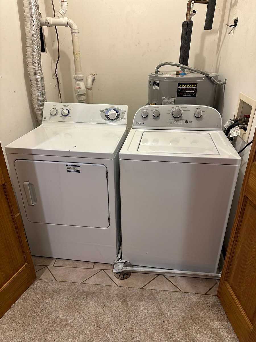Full-size washer and dryer available in the home one of the biggest quality-of-life upgrades for monthly and extended stays.