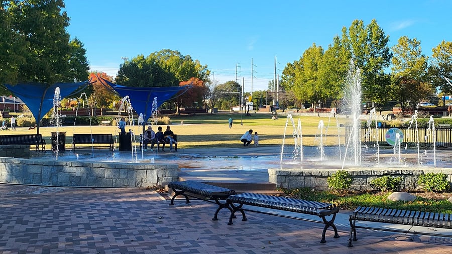 Suwanee Town Center 2.2ml w/restaurants, great walking paths, and a 12 ml trail.