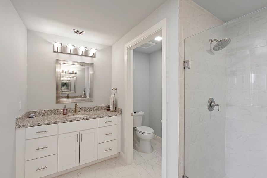 Master bathroom 