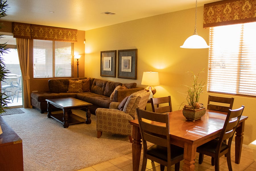 Dining Room and Living Room