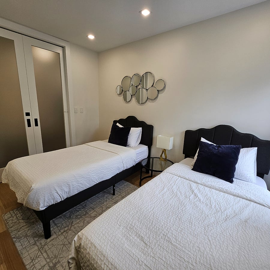 Second bedroom,  ideal for guests, children, or shared stays.
