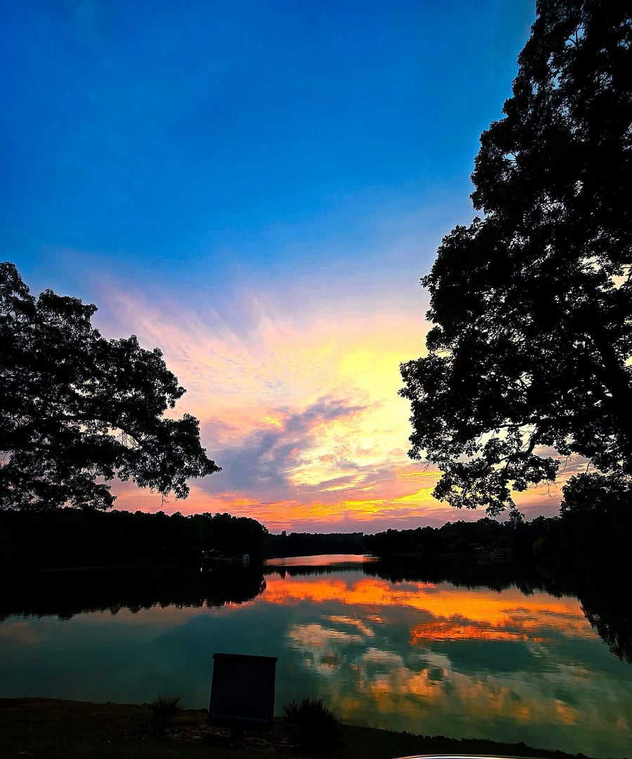 Just another beautiful sunset at the lake