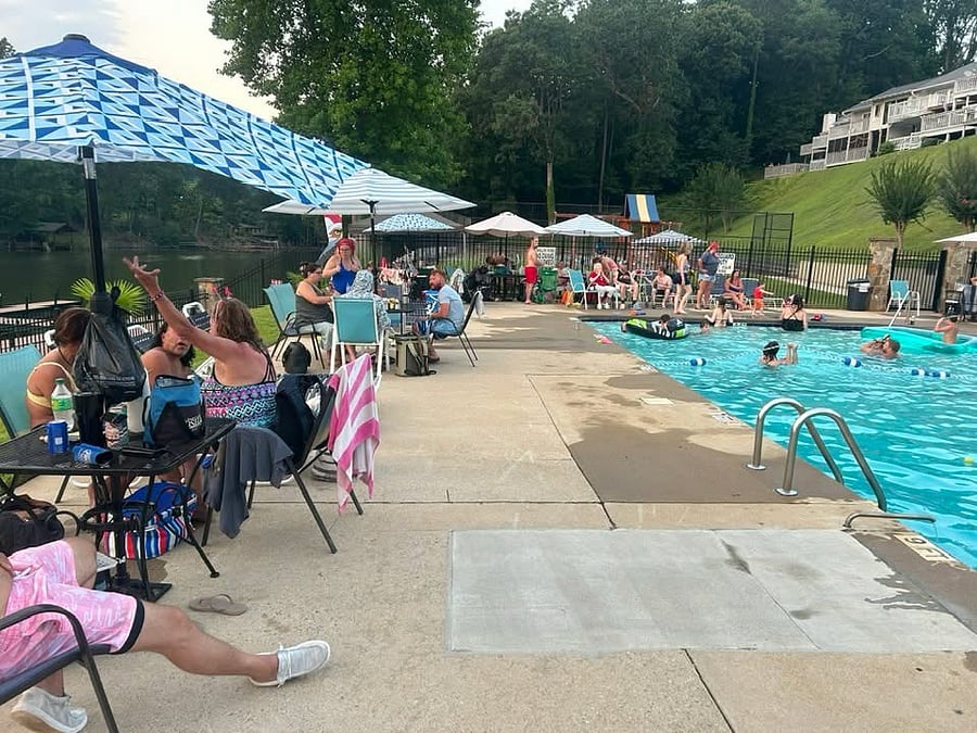 Pool on a warm summer day!