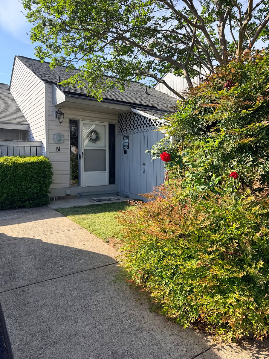 Front entrance of the townhome