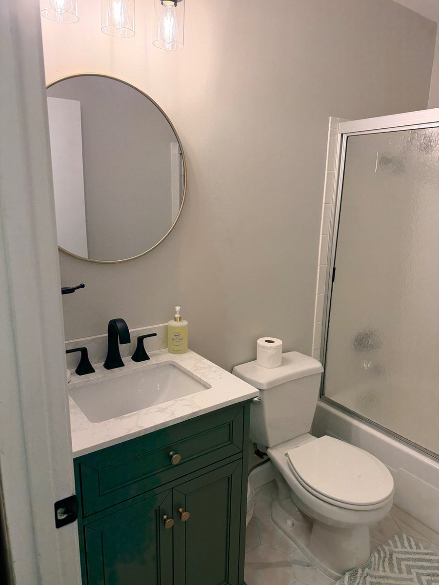 Secondary bathroom