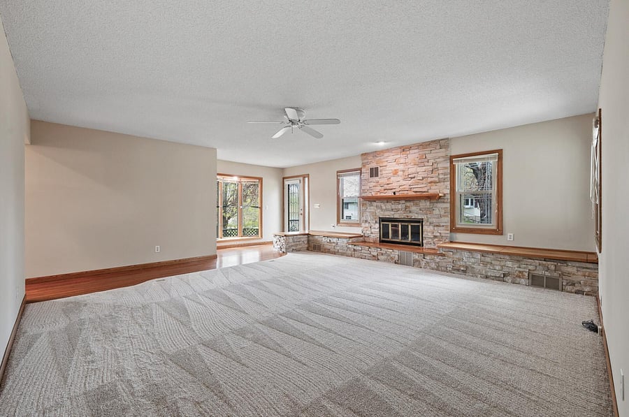 Main floor living room.