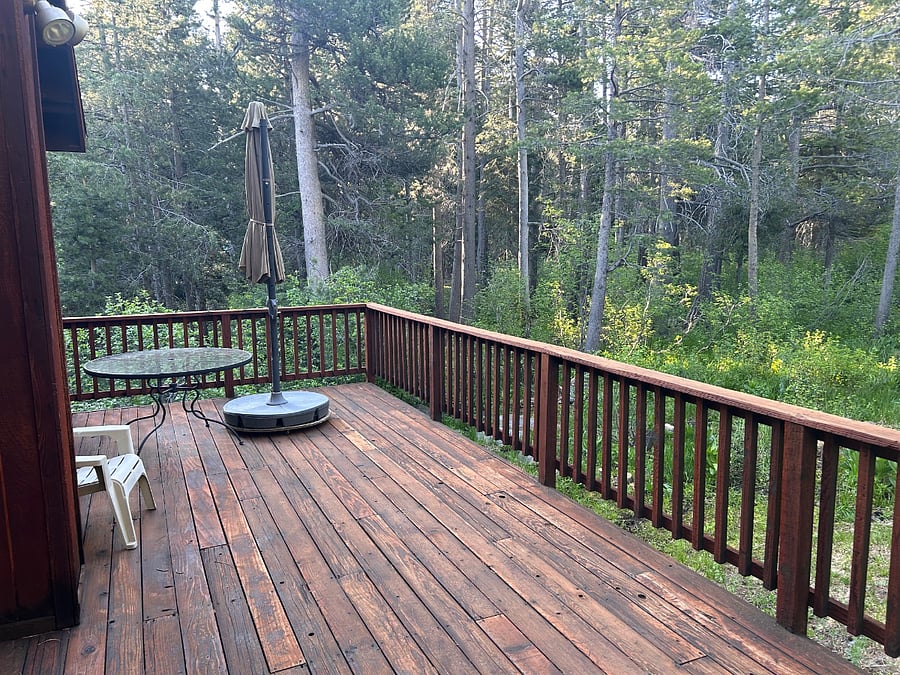 Back deck