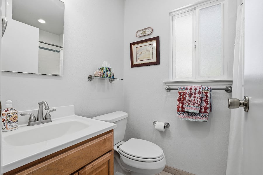 Large walk-in shower